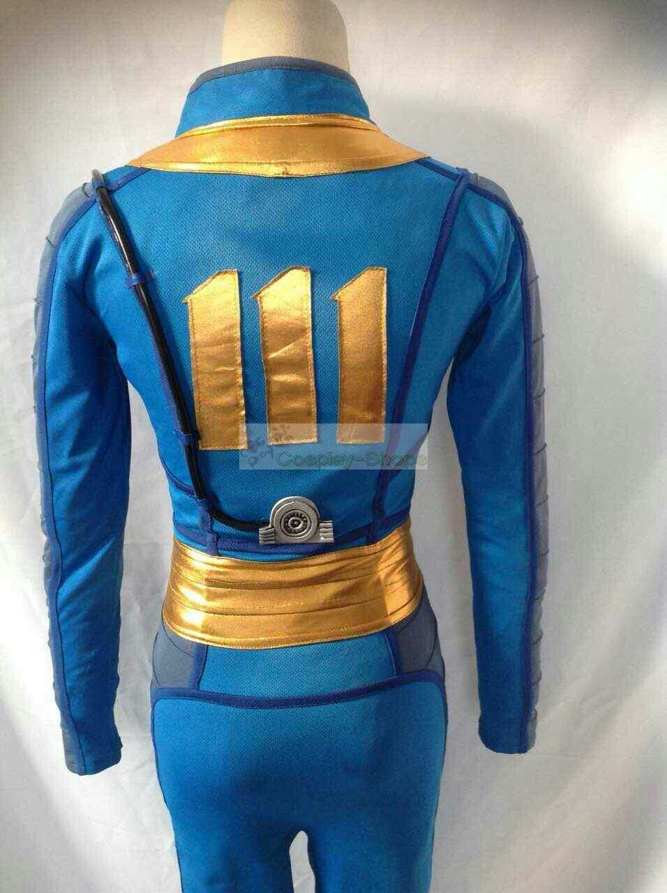 Custom Cheap Fallout 4 Sole Survivor Vault 111 Jumpsuit Cosplay Costume In Fallout 4 Sole 