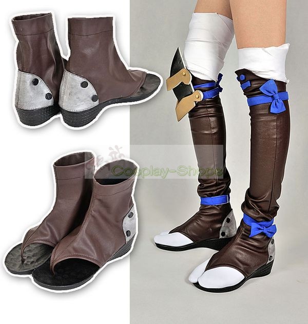 Custom Cheap Kabaneri of the Iron Fortress Mumei Cosplay Shoes In Kabaneri  of the Iron Fortress Mumei For Sale Online