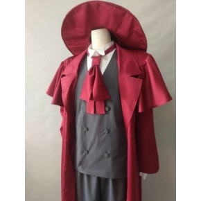 Custom made Anime Hellsing Alucard Cosplay Costume Set
